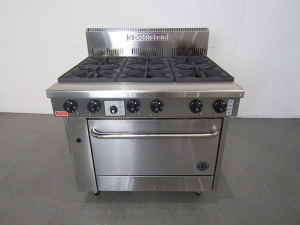 Goldstein PF-628 6 Burner Range Oven (2)
