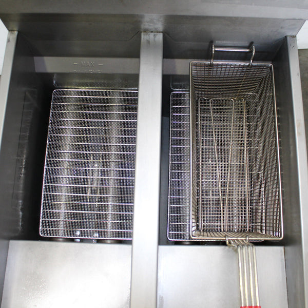 FED RC-400TE Split Pan Fryer (4)