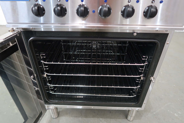 Turbofan E931M 4 Burner Range Oven (6)