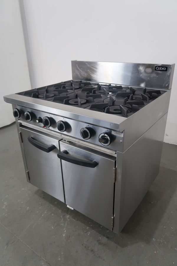Cobra CR9D 6 Burner Range Oven (2)