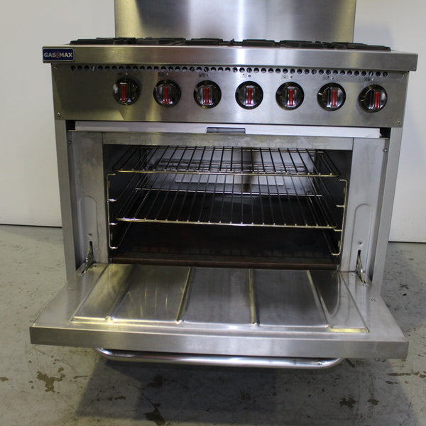 Gasmax S36(T) 6 Burner Range Oven (4)