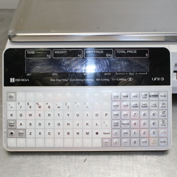 Ishida UNI-3 L1 Bench Printer Scales (4)