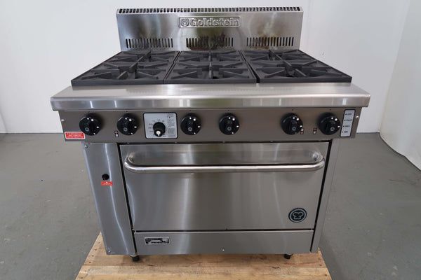 Goldstein PF-6-28 6 Burner Range Oven (3)