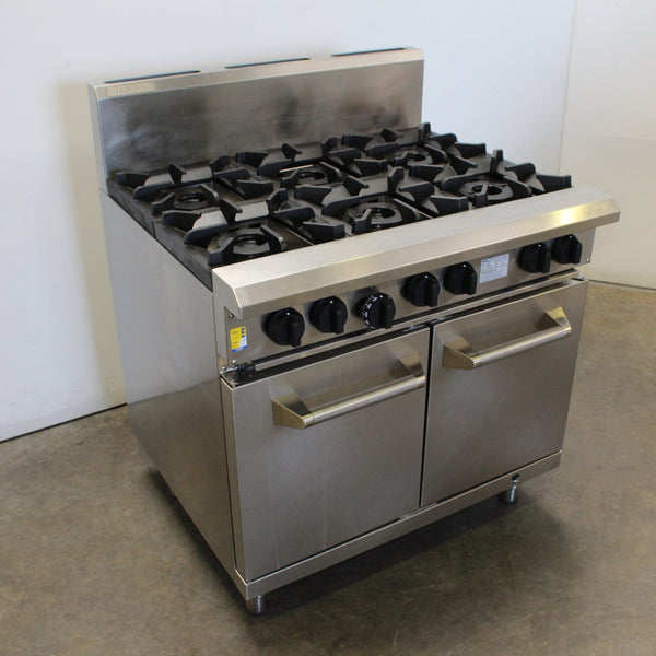 Luus RS-6B 6 Burner Range Oven (2)