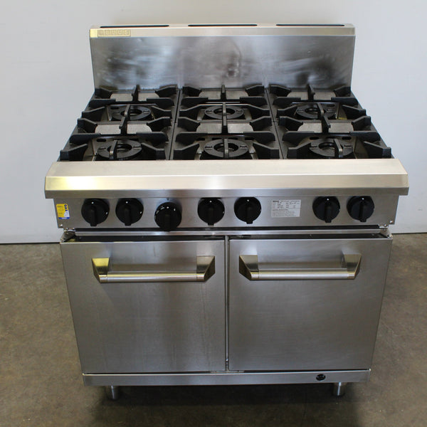 Luus RS-6B 6 Burner Range Oven (3)