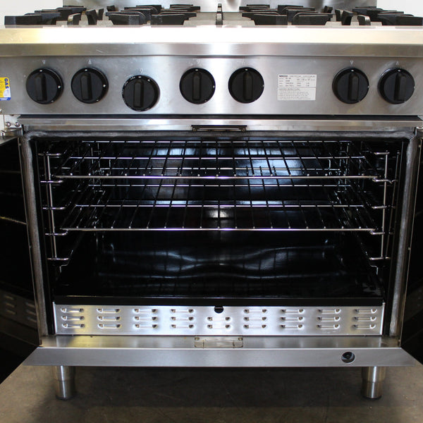 Luus RS-6B 6 Burner Range Oven (4)