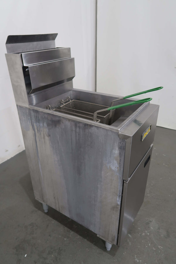 Anets SLG40 Single Pan Fryer (4)