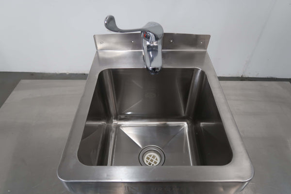 Stainless Steel Sink With Splashback (5)
