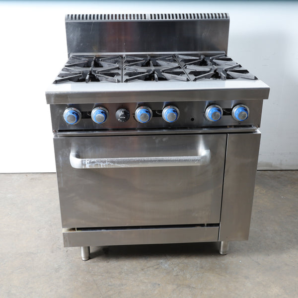 Cookrite ATO-6B-F 6 Burner Range Oven (3)