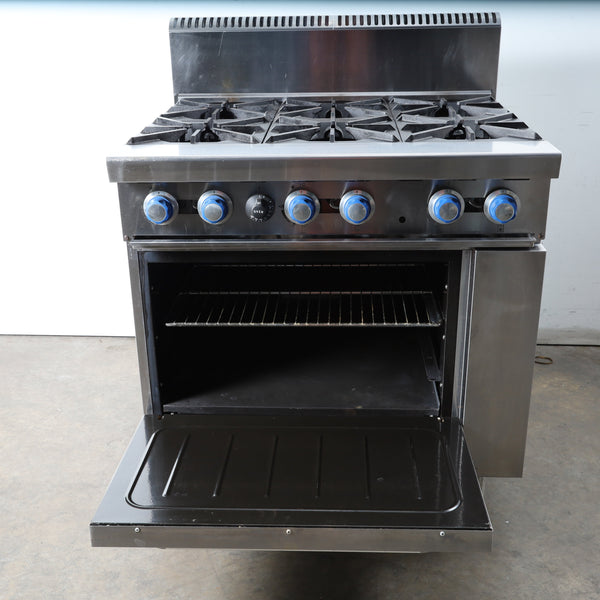 Cookrite ATO-6B-F 6 Burner Range Oven (4)