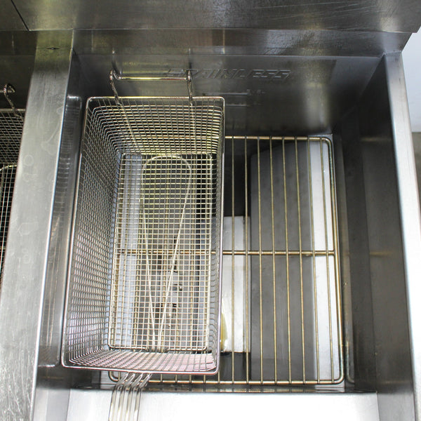 Anets FM2.14GS.CS Twin Deep Fryer Bank (4)