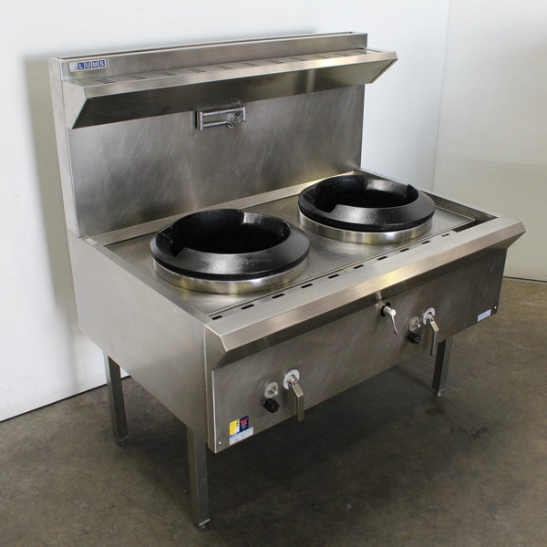 Luus WL-2C Waterless 2 Hole Wok Table (2)