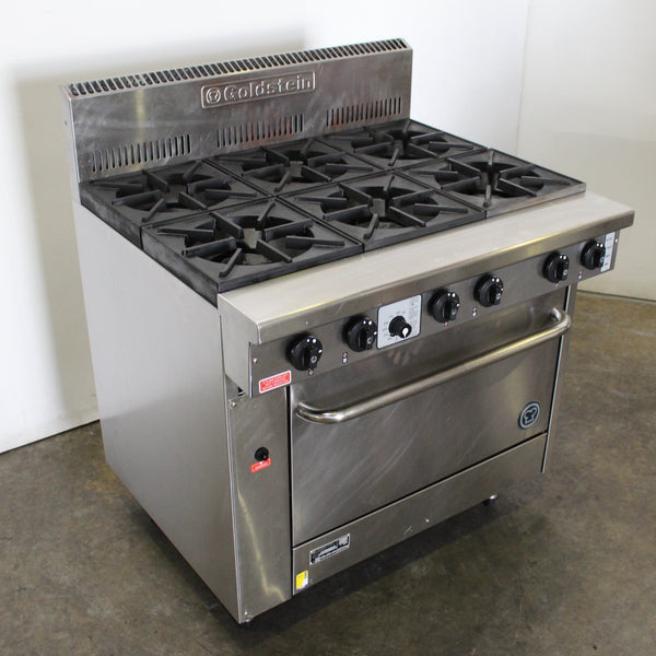 Goldstein PF-6-28 6 Burner Range Oven (2)
