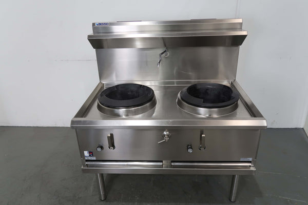 Luus WX-2C Waterless 2 Hole Wok Table (2)