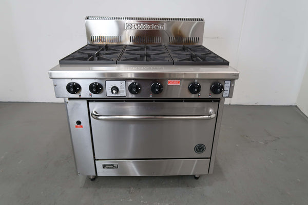 Goldstein PF-6-28 6 Burner Range Oven (2)
