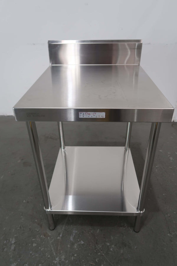 Stainless Steel Bench With Splashback (3)