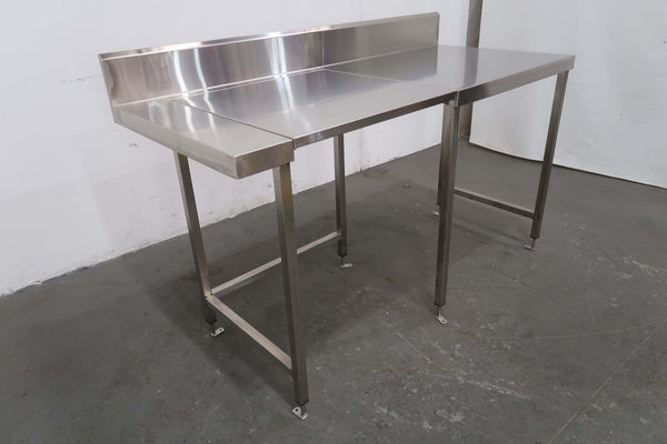 Stainless Steel Bench With Splashback (4)