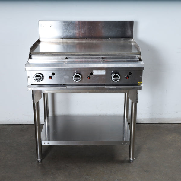 LKK LKKOB6A 3 Burner Griddle (3)