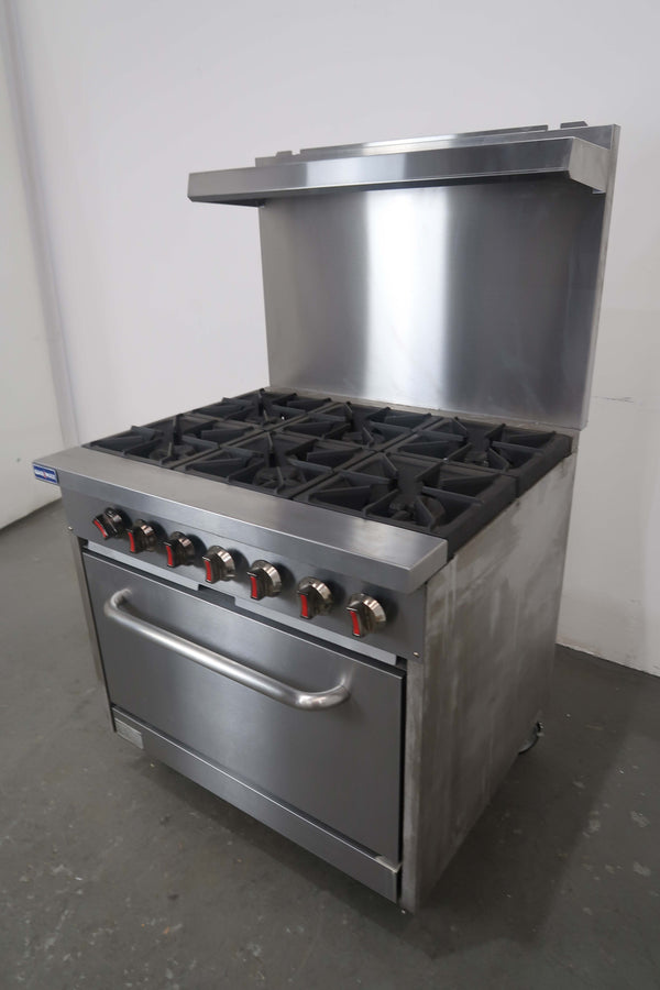 Gasmax S36(T) 6 Burner Range Oven (2)