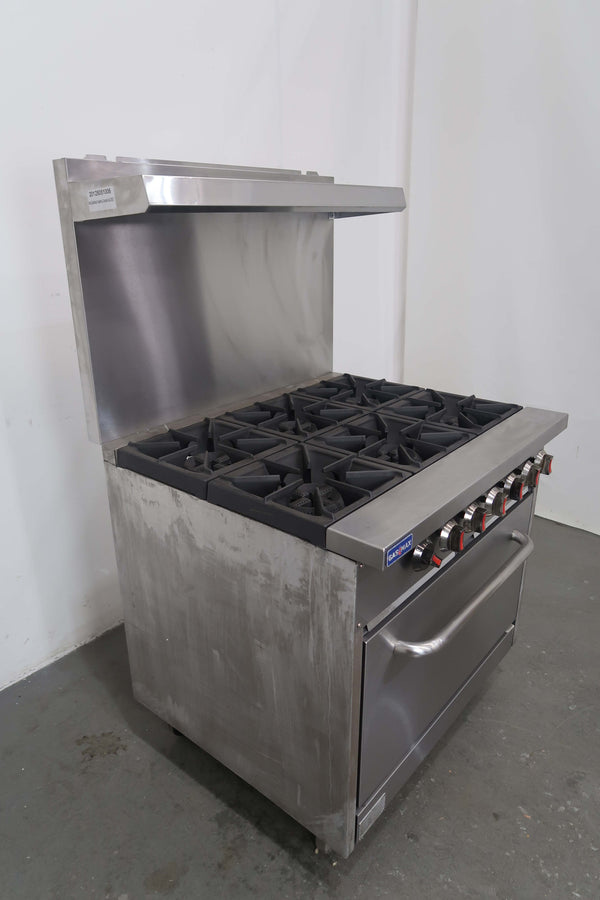 Gasmax S36(T) 6 Burner Range Oven (4)