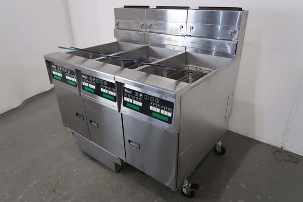 Pitco SG14RS-3FD Triple Pan Fryer (2)