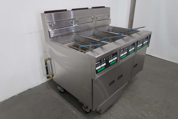 Pitco SG14RS-3FD Triple Pan Fryer (4)