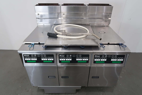 Pitco SG14RS-3FD Triple Pan Fryer (7)