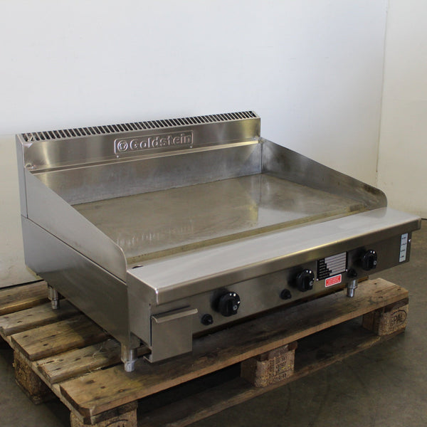 Goldstein GPGDB-36 3 Burner Griddle (2)