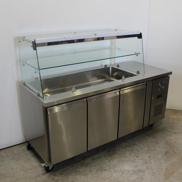 FED THP3100SALGC Sandwich Prep Bench (2)