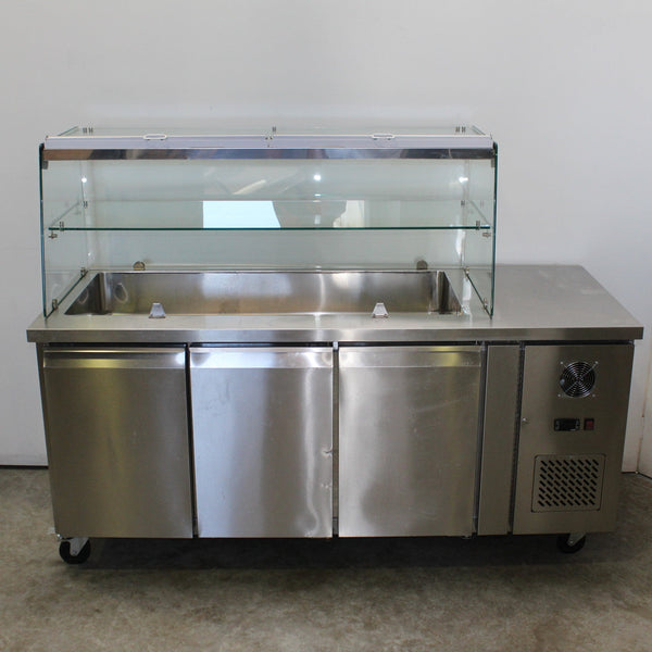 FED THP3100SALGC Sandwich Prep Bench (3)