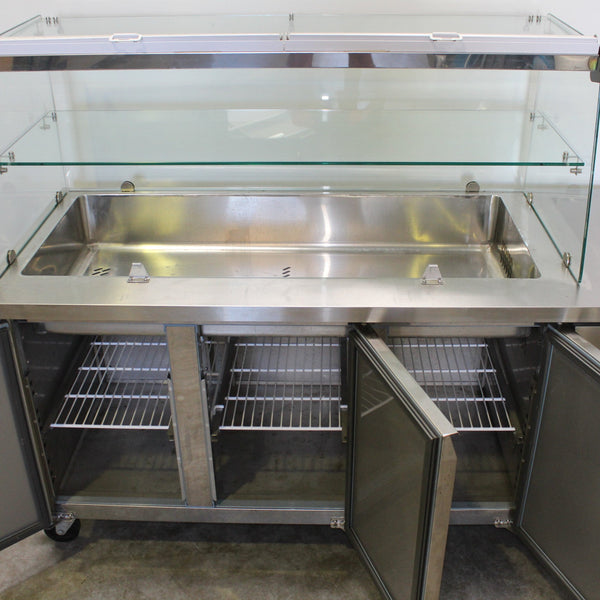 FED THP3100SALGC Sandwich Prep Bench (4)