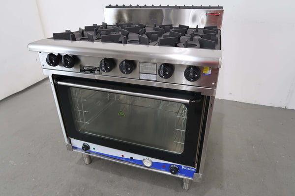 Oxford/Royston 6BBT 6 Burner Range Oven (2)