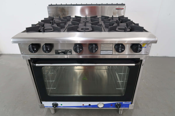 Oxford/Royston 6BBT 6 Burner Range Oven (3)