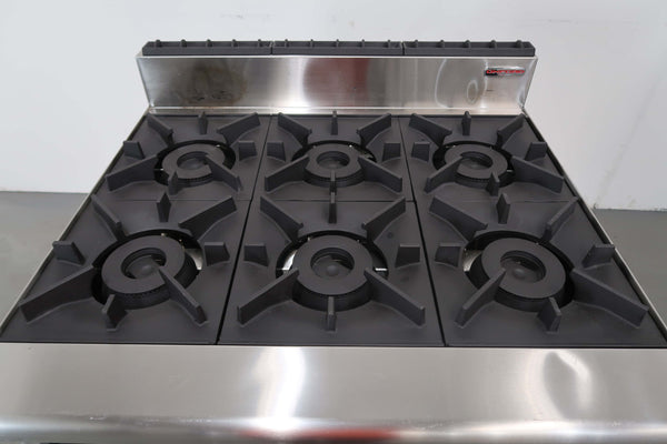Oxford/Royston 6BBT 6 Burner Range Oven (5)
