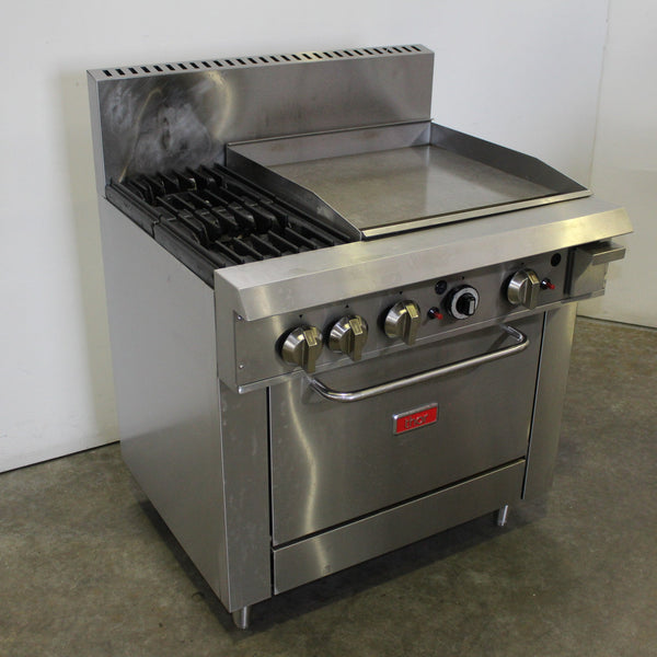 Thor TR-2F-G24F 4 Burner Range Oven (2)