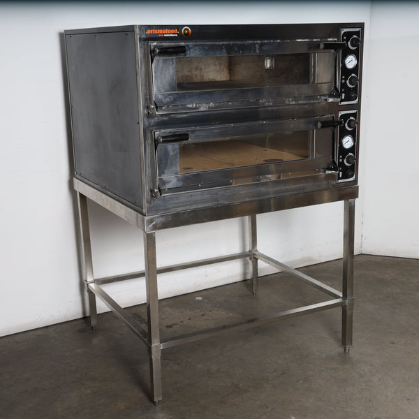 Prismafood TP-2 2 Deck Pizza Oven (2)