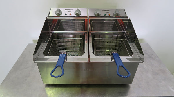 Roband FR28 C/Top Split Pan Fryer (3)