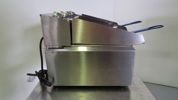 Roband FR28 C/Top Split Pan Fryer (4)