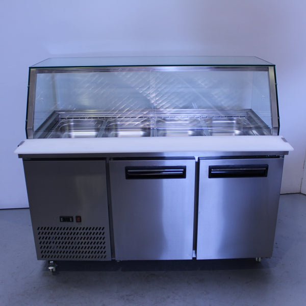 FED PG150FA-YG Sandwich Prep Bench (3)