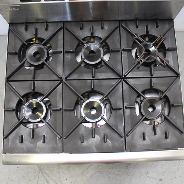 True Heat R90-6-NG 6 Burner Range Oven (5)
