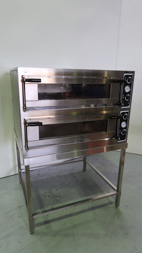 Prismafood TP-2 2 Deck Pizza Oven (2)