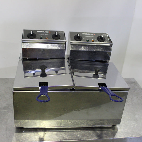 Roband F28 Double Pan Counter Fryer (3)