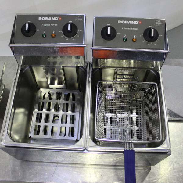 Roband F28 Double Pan Counter Fryer (4)