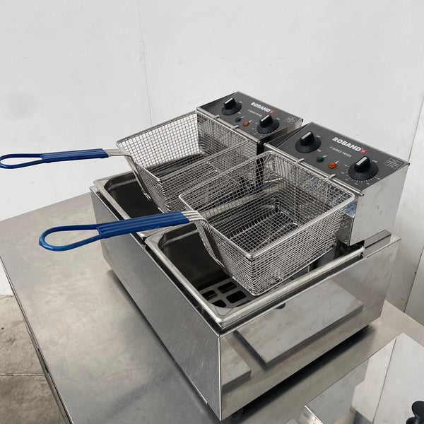 Roband F28 Double Pan Counter Fryer (6)