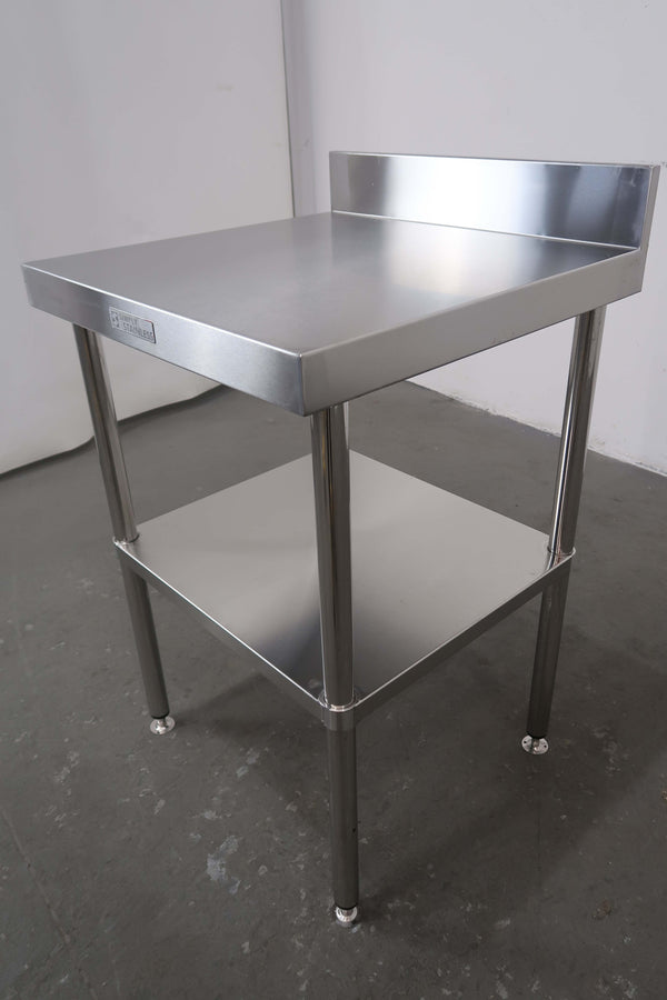 Stainless Steel Bench With Splashback (2)
