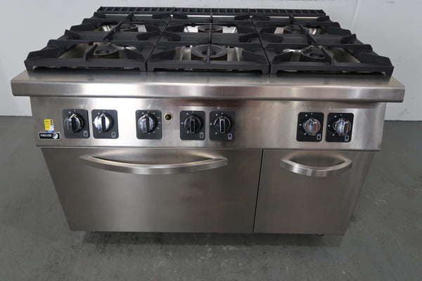 Fagor CG9-61H 6 Burner Range Oven (2)