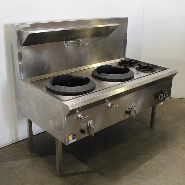 Luus WF-2C2B 2 Hole Wok Table (2)