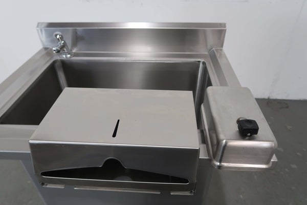 Stainless Steel Sink Bench With Splashba (6)