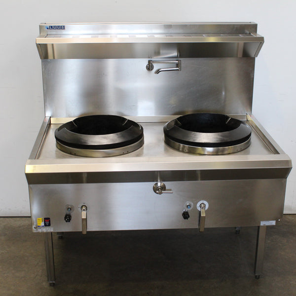 Luus WL-2C Waterless 2 Hole Wok Table (3)
