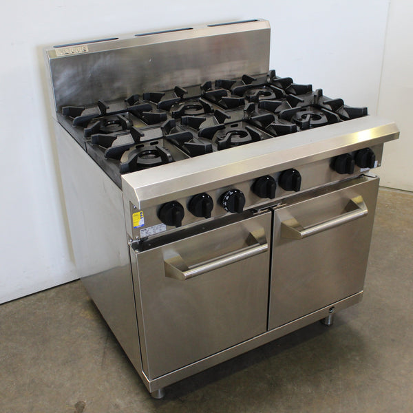 Luus RS-6B 6 Burner Range Oven (2)